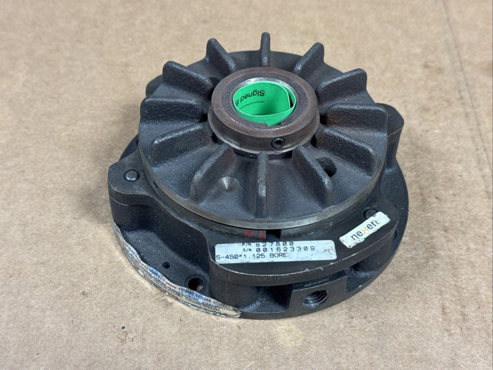 NEW Nexen 827800 Pneumatic Brake S-450*1.125 Bore WARRANTY FAST SHIPPING