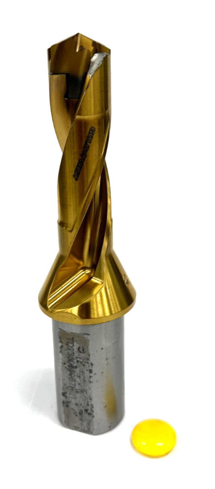 INGERSOLL TD2300069B7R01 3 X D REPLACEABLE TIP DRILL GOLDTWIST BODY CUTTING