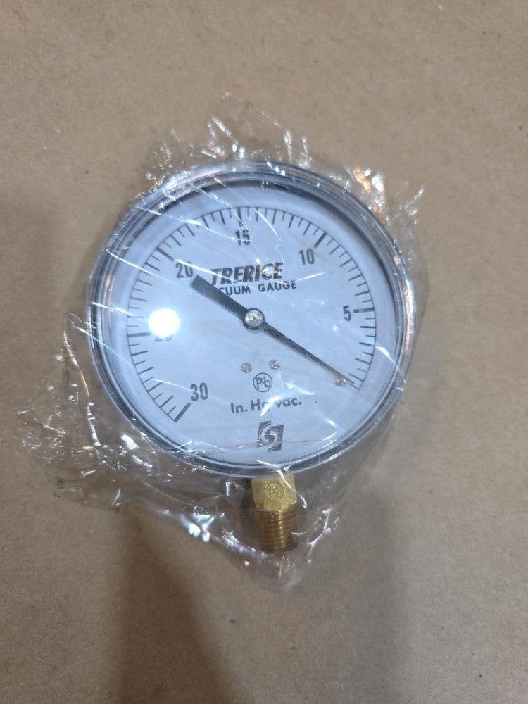 Trerice 800B4002LA030 Pressure-Vacuum Gauge 4" 0-30" WC 0-30PSI 1/4" NPT