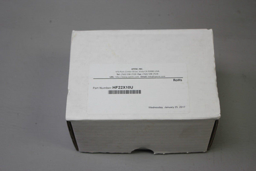 NEW APEM INDUSTRIAL CONTROL HALL EFFECT JOYSTICK  HF22X10U