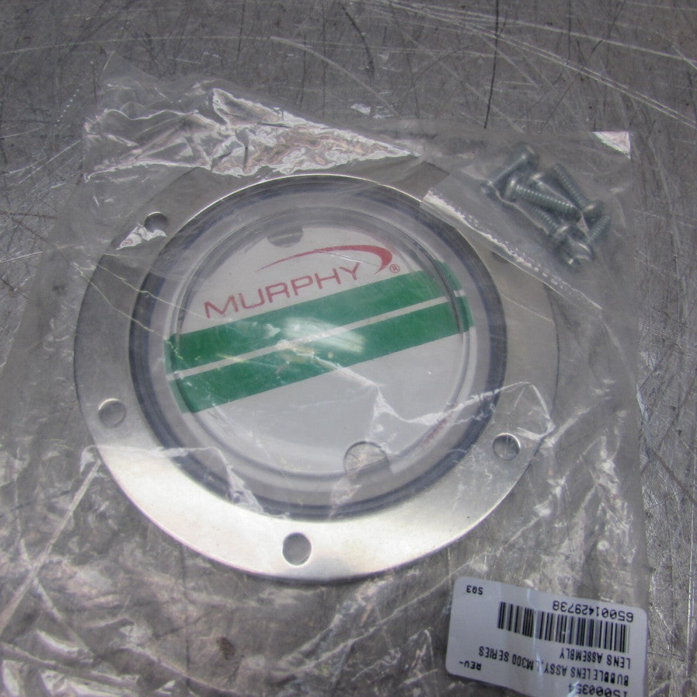 MURPHY BUBBLE LENS ASSEMBLY, 15000354 ,LM300 SERIES, NEW IN SEALED BAG!
