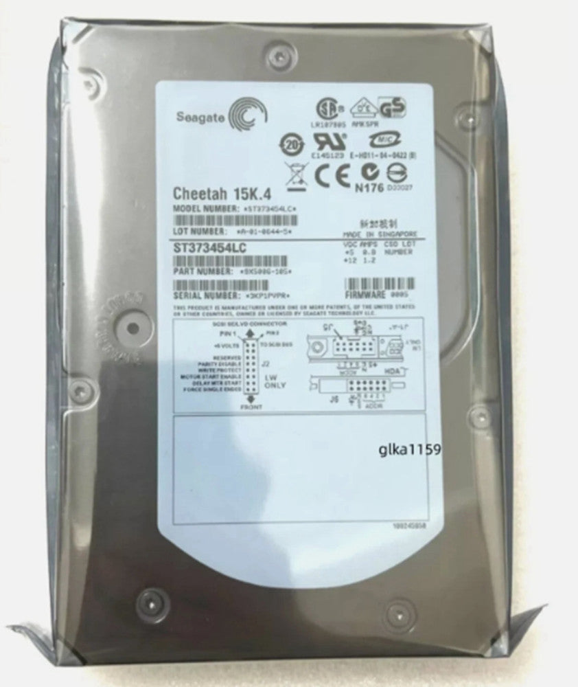 One Brand New SEAGATE ST373454LC Hard Drive 73GB 15K 80-Pin SCSI