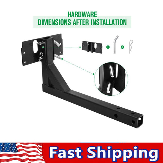 2" Receiver Hitch Mounting Bracket 5301901 For ATV Dry Material Spreader Fast US