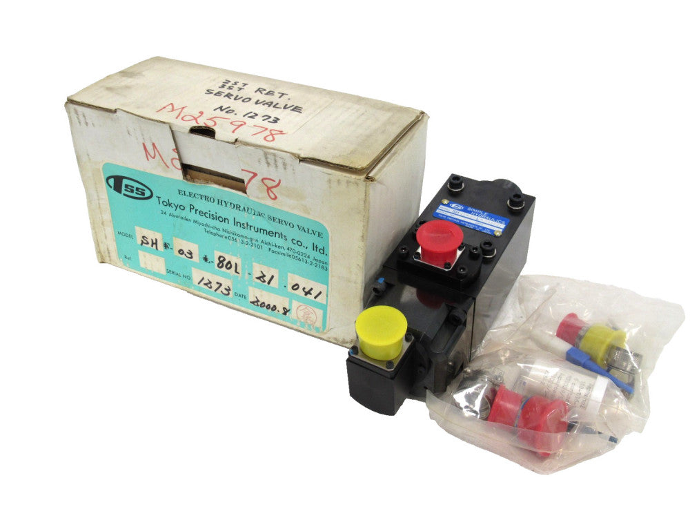 NEW TOKYO SH03-80L-21-041 SERVO VALVE SH0380L21041