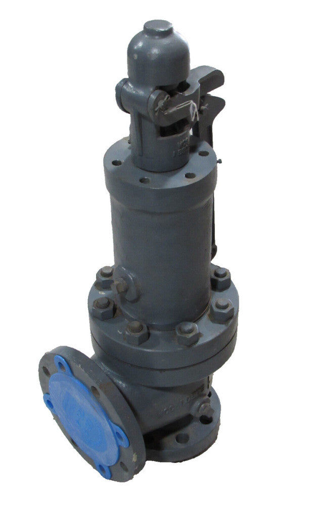 REFURBISHED DRESSER 1912-00JJ-2-CC SAFETY VALVE 2.5" 600PSI TD-34-RF-SS-HP