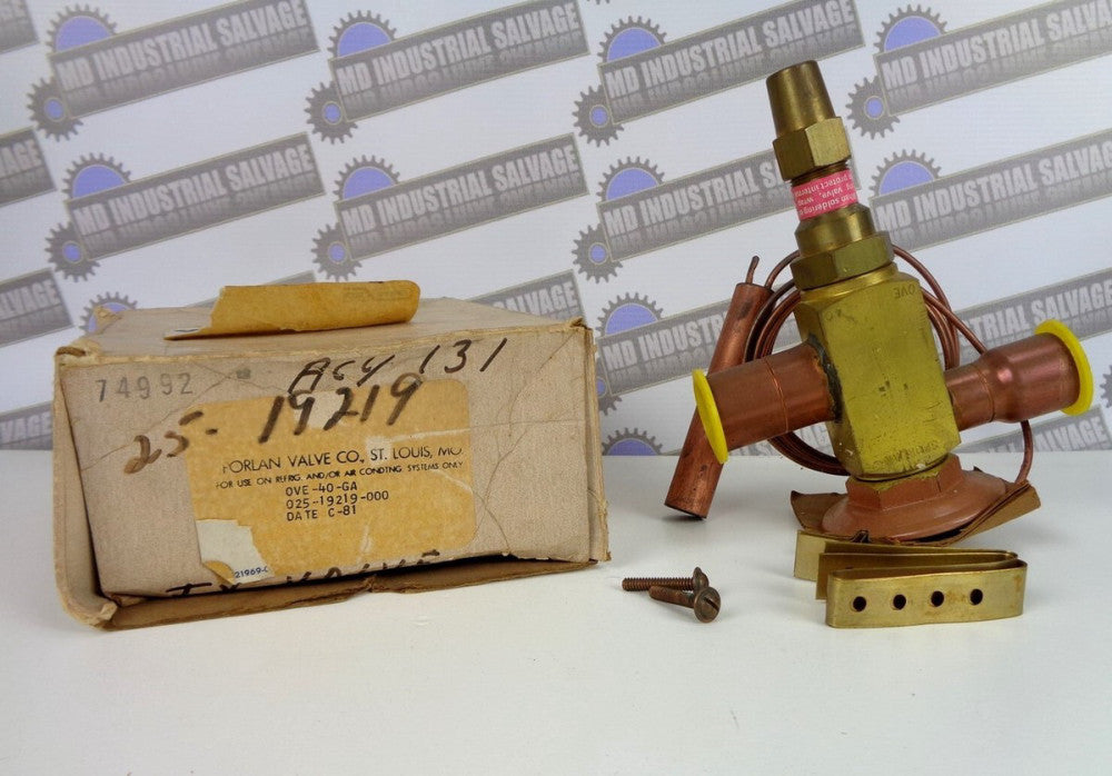 YORK, SPOLAN Thermostatic Switch OVE-40-GA / 025-19219-000 NEW in BOX