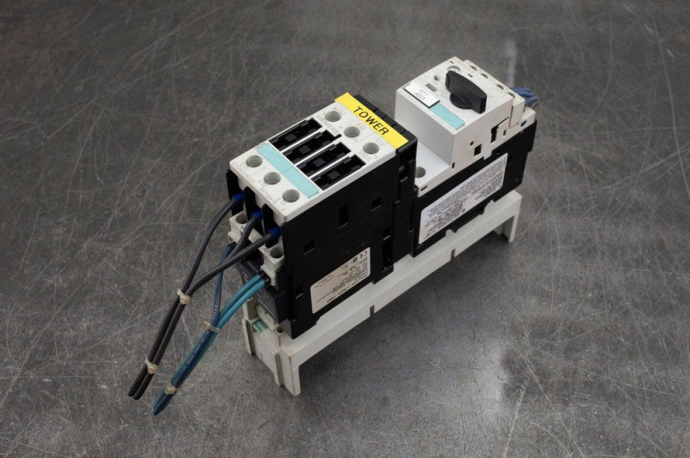 Siemens 3RA11251JD241BB4 Combination Motor Starter Contactor 7-10A 24 VDC Coil