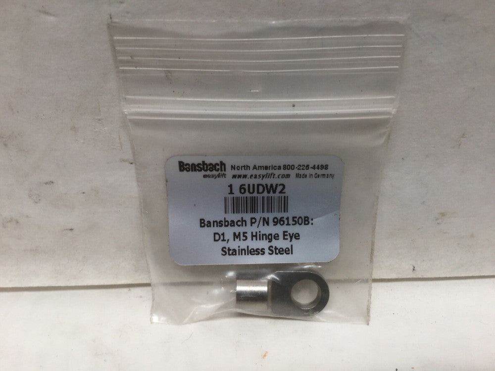  BANSBACH EASYLIFT 96150 Stainless Steel Hinge Eye; For Use With Gas Springs