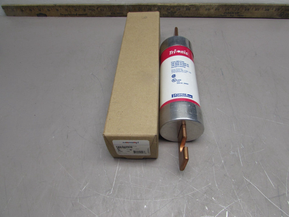 MERSEN TRS400RID, TRI-ONIC ,CL RK5 ,TIME DELAY DUAL ELEMENT FUSE, 600V/400A NEW!