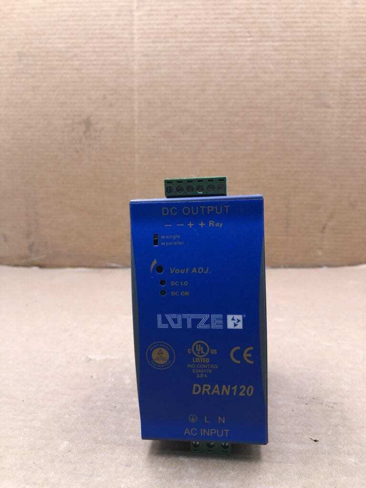 LUETZE DRAN120-24B Switching Mode Power Supply 115/230V 24VDC 722-758
