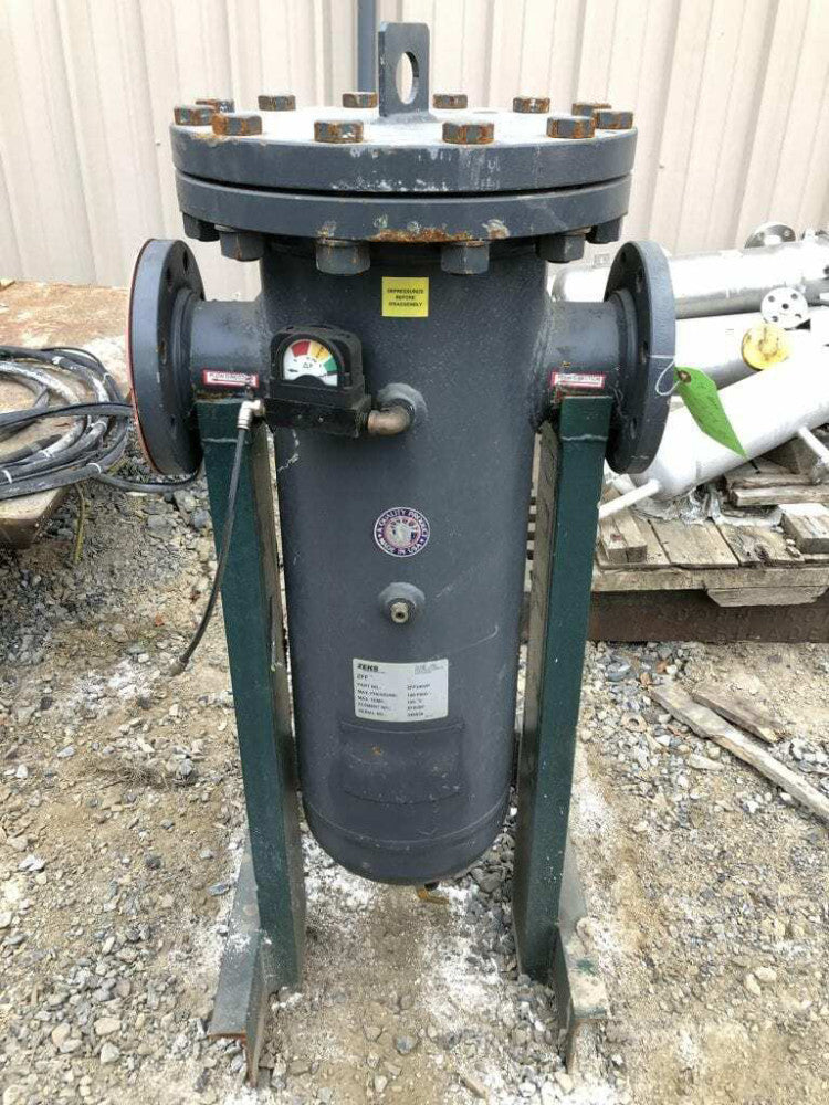 ZEKS ZFF2400P Flanged Compressed Air Filter 150PSIG 150°F