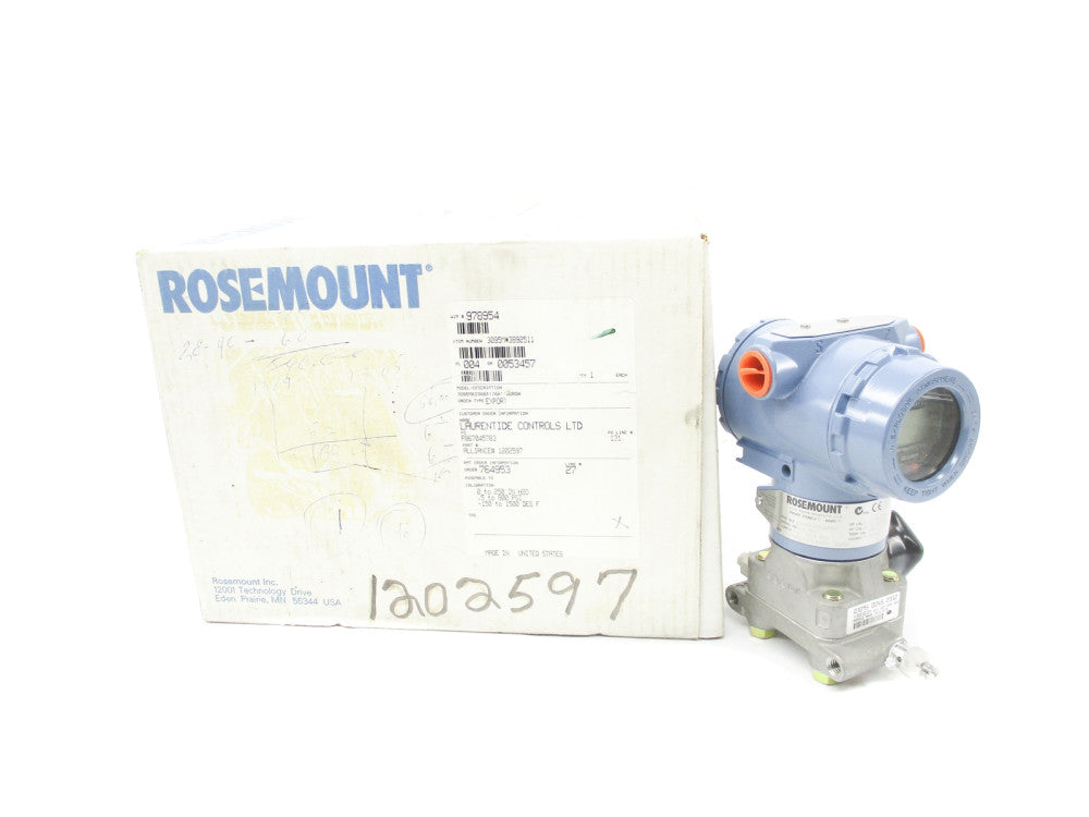 ROSEMOUNT 3095MA23ABA17AA110DBQ4 800PSI NSMP