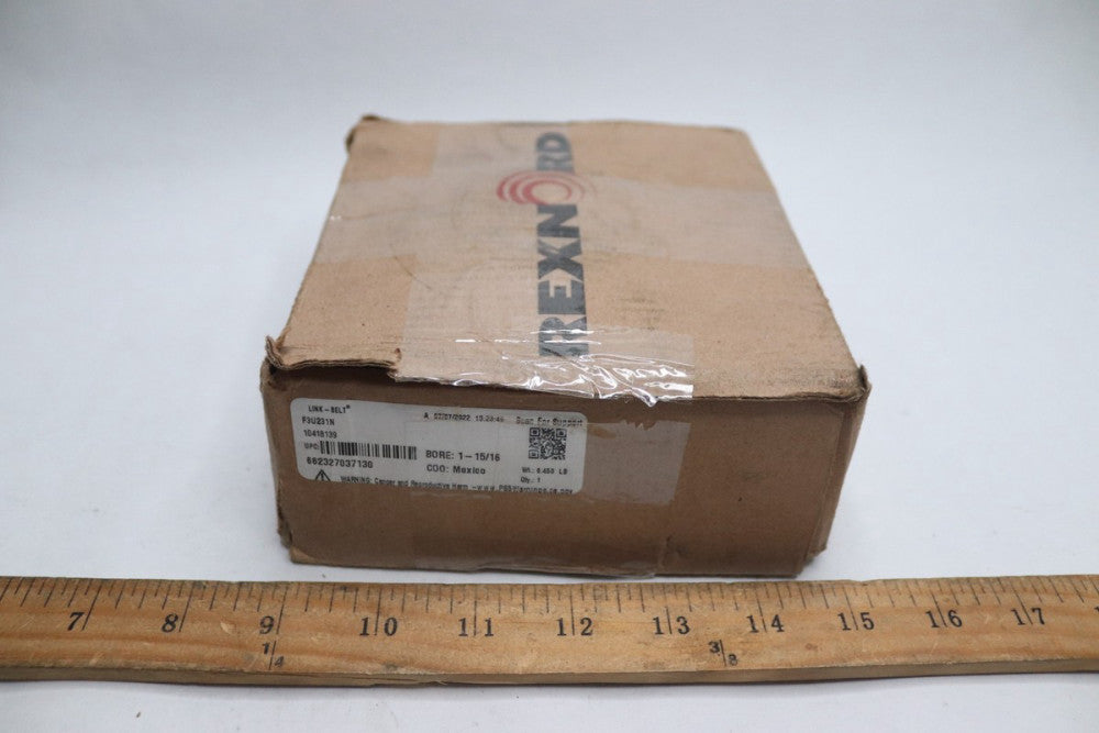 Rexnord Link Belt Ball Bearing Flange Unit F3U231N