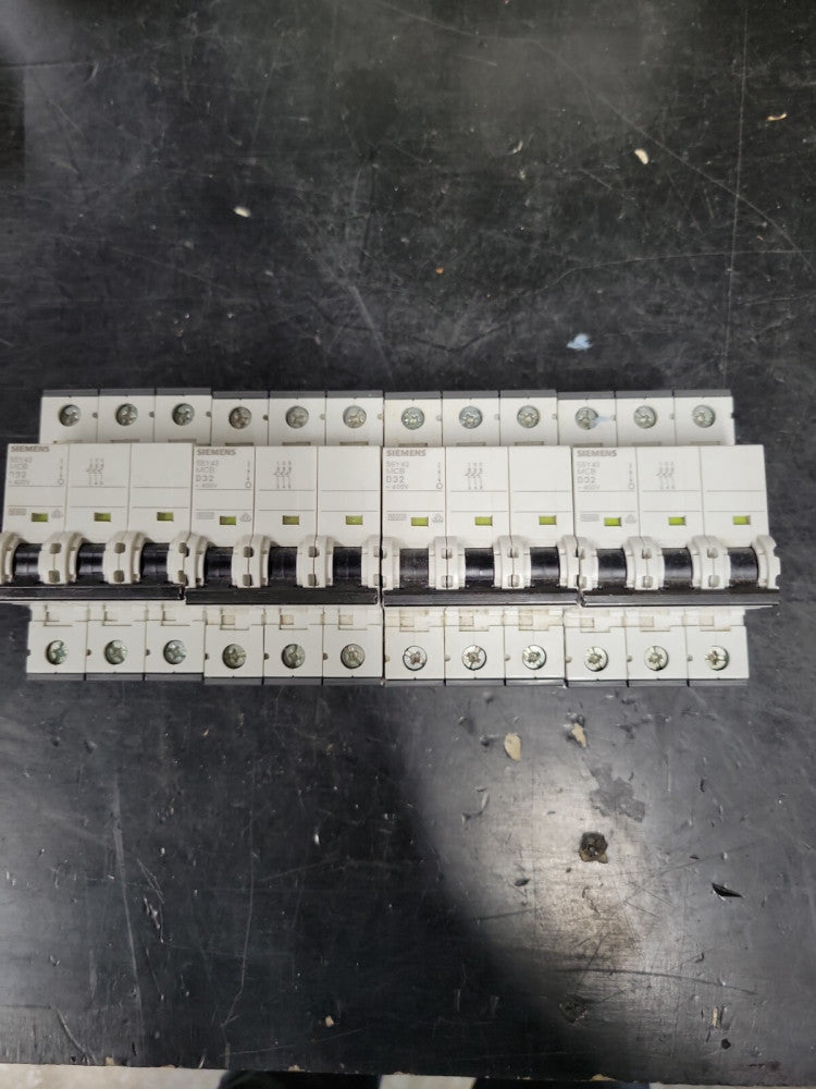 1- Siemens 5SY43 Pole Mini Circuit Breaker