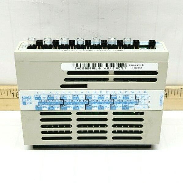 EMERSON OVATION HART HIGH PERFORMANCE ANALOG INPUT MODULE 5X00109G01 REV. 04
