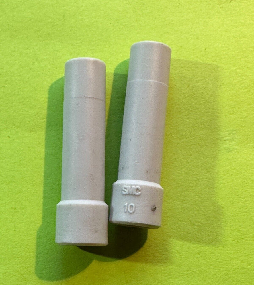 SMC KQ2P-10 Plug 10mm Lot of 2 - New Old Stock Fast Ship