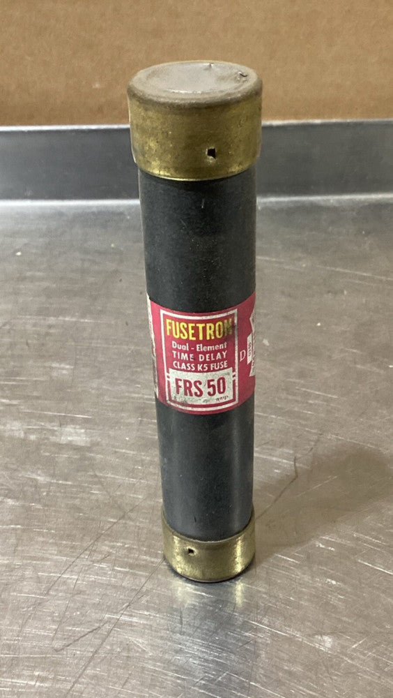 FRS-50 50A Fusetron Dual Elem. Time-Delay Currnt Lmtng RK5 Fuse