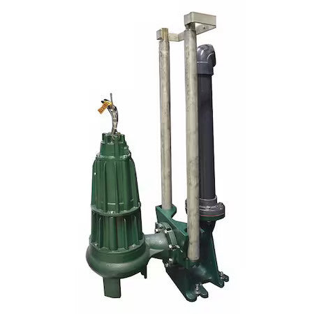 Zoeller 39-0154 Disconnect/Rail System,Cast Iron,15" L