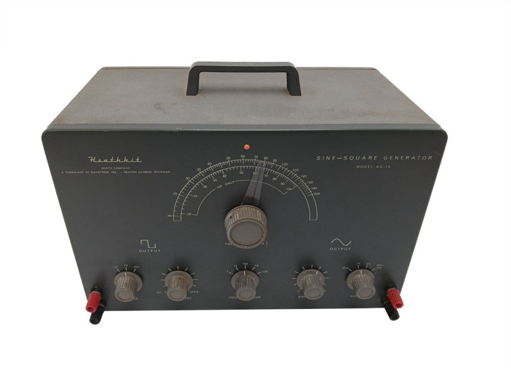 Vintage Heathkit AG-10 Sine-Square Generator Tube-based - WORKS