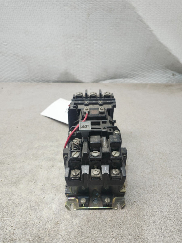 USED ALLEN BRADLEY SIZE 0, 3 POLE STARTER 509-AO