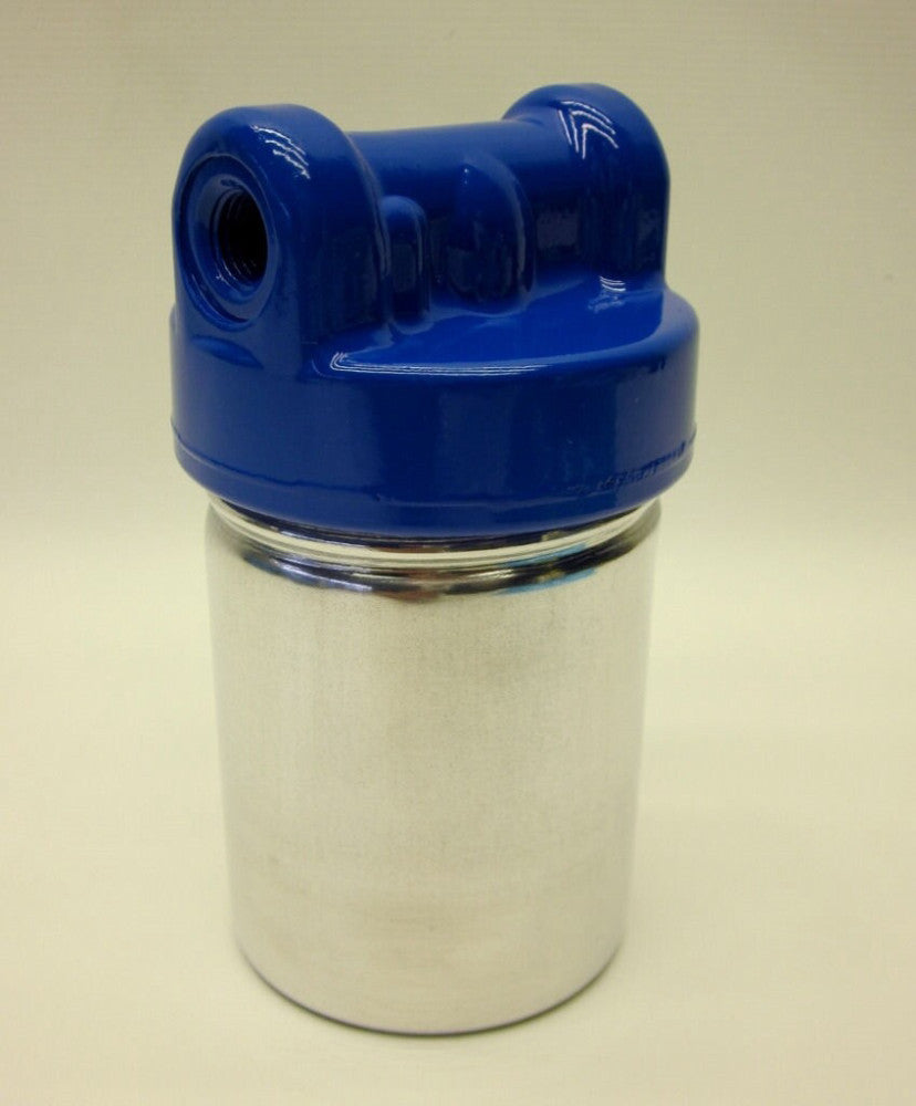 Gast 1/4" NPT Pneumatic Muffler Silencer Metal Jar Intake NEW