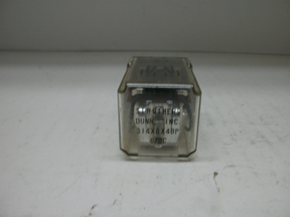 STRUTHERS DUNN 314XBX48P RELAY 8 PIN 6/DC
