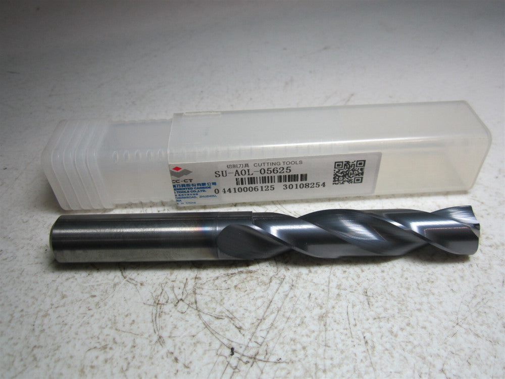 ZCCCT (30108254) SU-AOL-05625 9/16 Diam 2 Flute Square End Mill