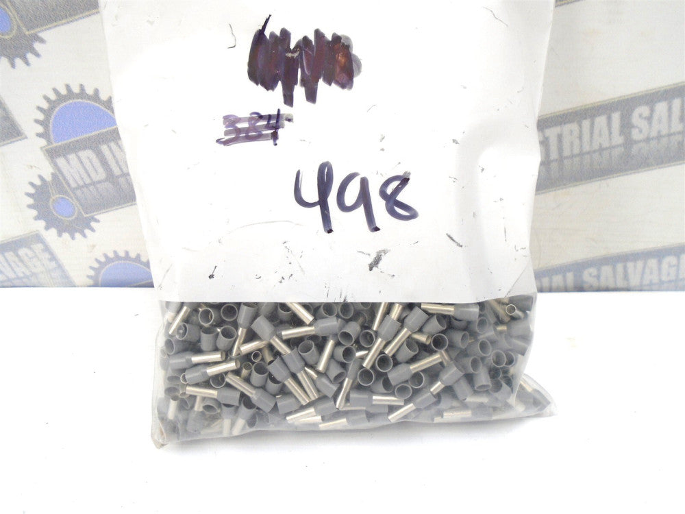 PANDUIT - FSD81-10-D - (498 pcs.) FERRULES - 12 AWG - GRAY - (NEW in BAG)