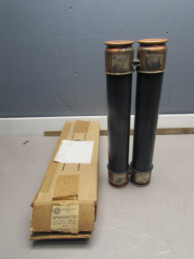 GE 9F62FDD150, CURRENT LIMITING FUSE,15.5kV/150E Amp/ EJ0-1/ DD/ 60hz, NIB!