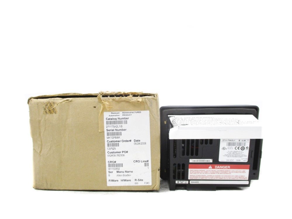 ALLEN BRADLEY 2711-T5A2L1 SER. B F/W 4.46 REMAN