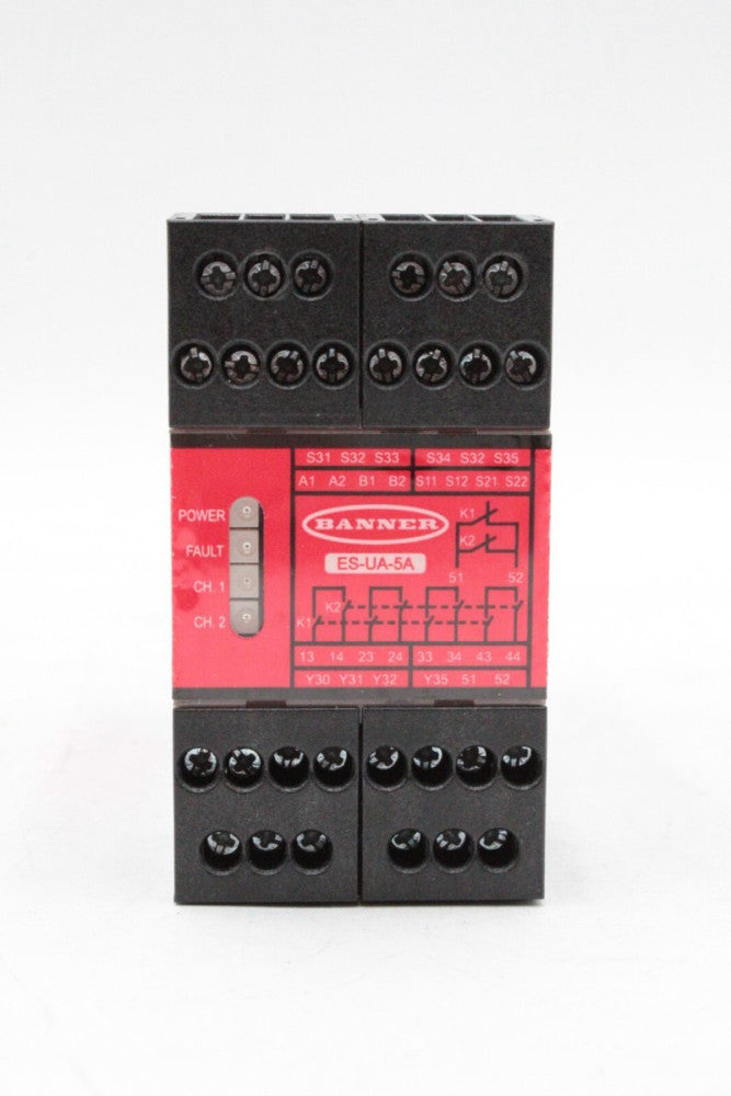 Banner ES-UA-5A Fail-Safe Emergency Stop Controller