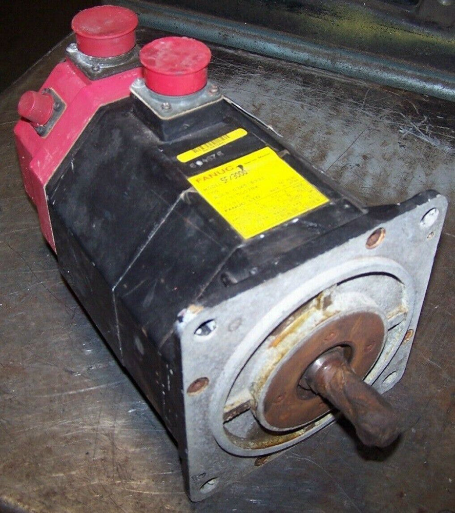 FANUC 5F/3000 AC SERVO MOTOR A06B-0345-B331  3000 RPM 117 VOLT 