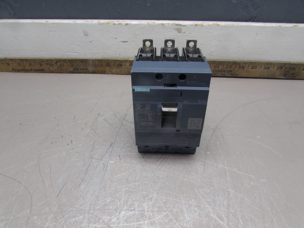 SIEMENS 3VA4160-6ED34-0AA0  ,CIRCUIT BREAKER,  3P/60A /480V/65kA   MAKE OFFER!