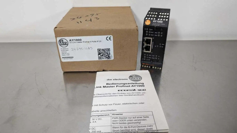 IFM Efector AY1000 IO-Link Master Profinet 8 Ports IP 20