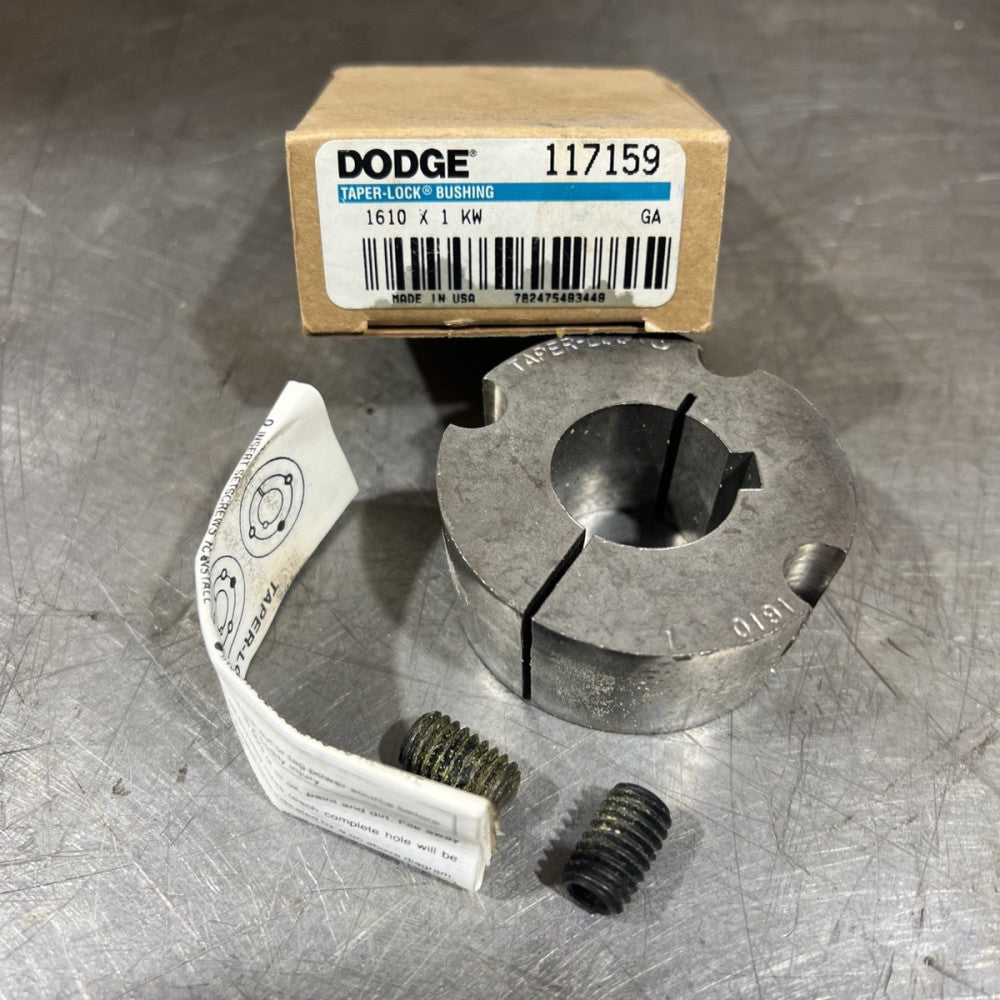 Dodge 117159 Bushing  1610 X 1 KW Nos Surplus