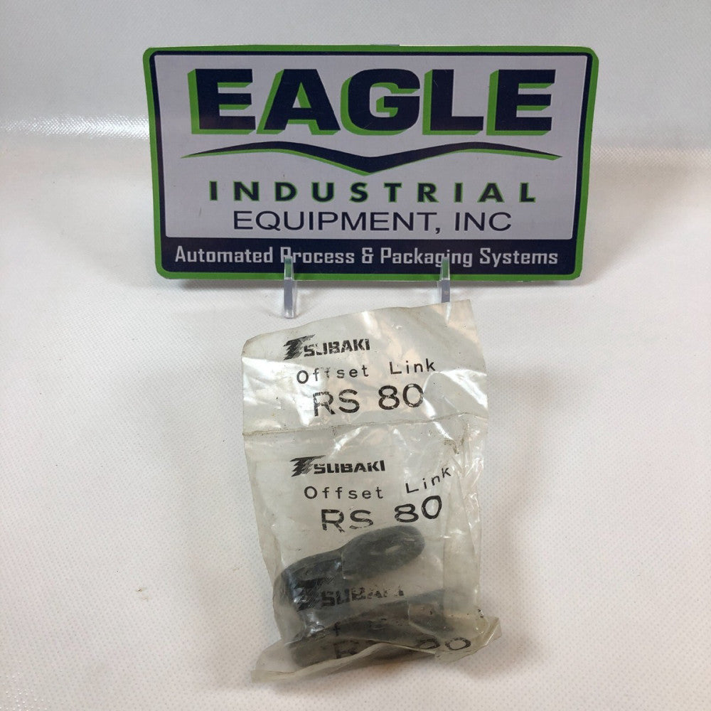 Tsubaki RS80 Offset Link  NEW in original Bag.  FAST SHIP from USA