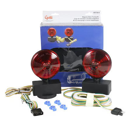 Grote 65730-5 Towing Kit,Economy,Magnetic Base,12 Volt