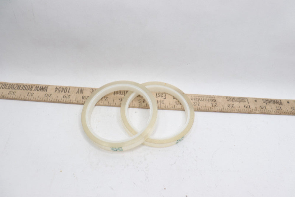 (2-Pk) Mokonti High Temperature Heat Resistant Tape Vinyl Clear 3/8" W UY0053US