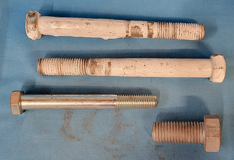 HEX BOLTS ASSORTED SIZES (LOT OF 4)