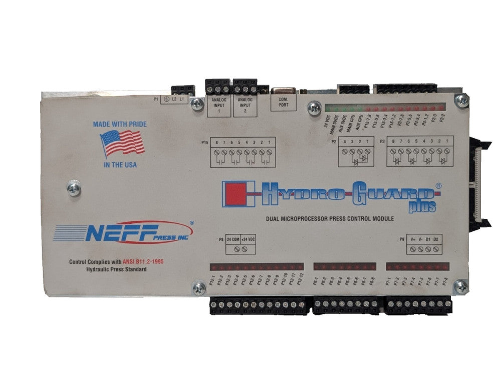 Neff Press Hydro Guard Plus Dual Microprocessor Control Module ANSI B11.2-1995