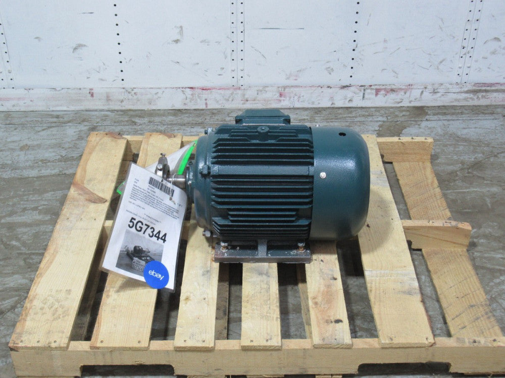 Leeson C254T34FB6C Electric Motor 60Hz; 15HP; 208-230/460V
