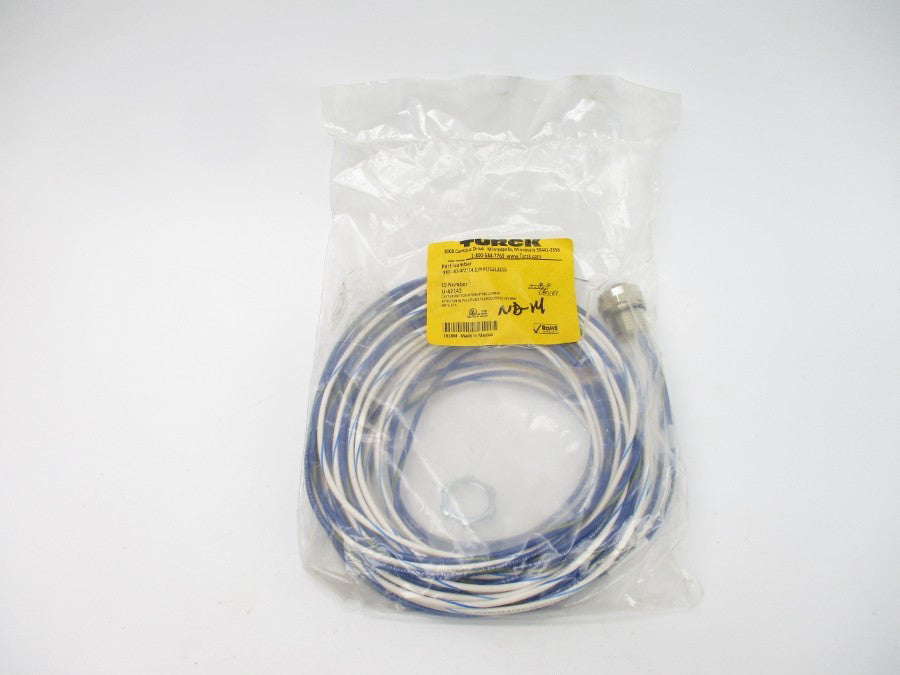 TURCK RKF461-4M/14.5/NPT/CS12215 U-42142 600V 10A NSMP