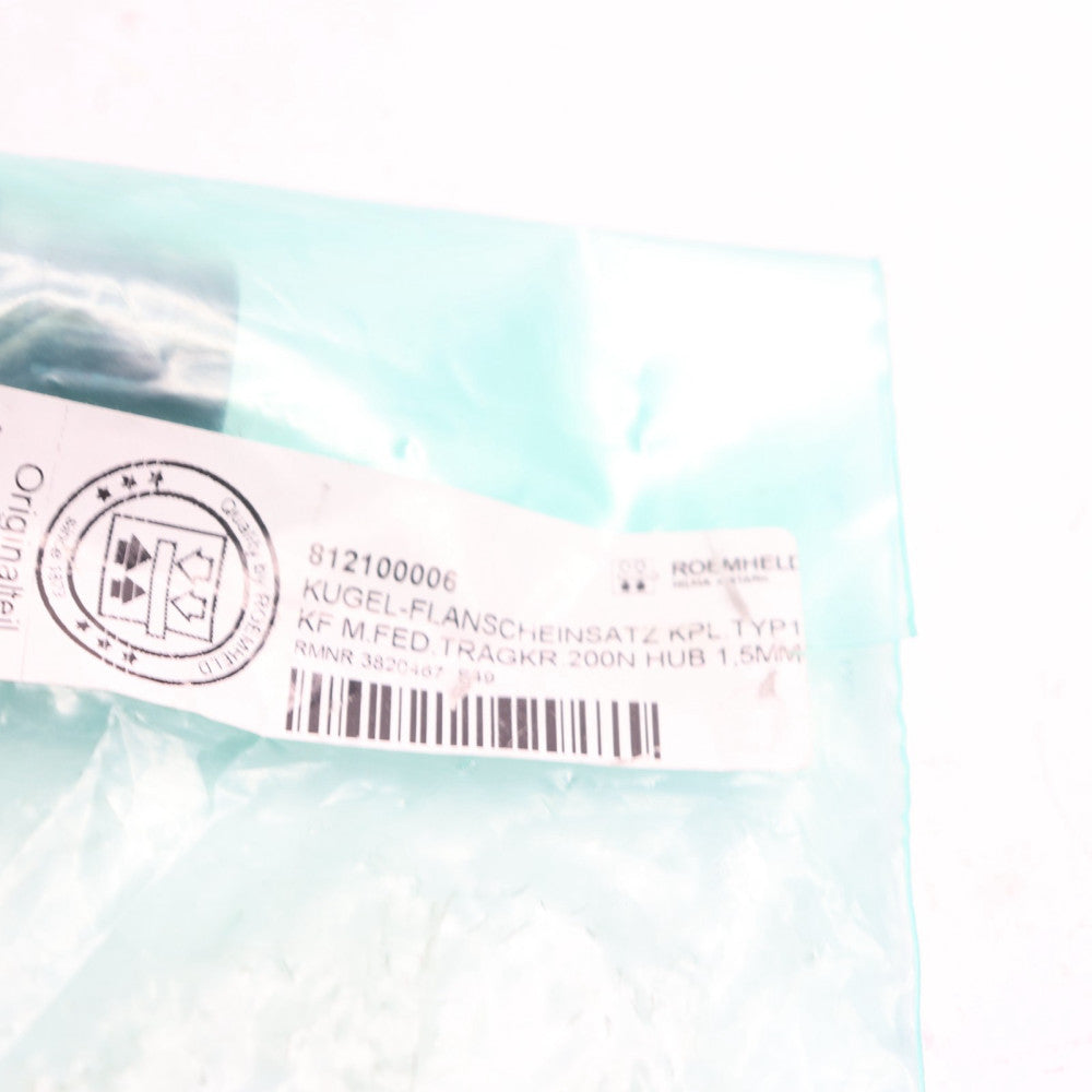 Roemheld Ball Insert with Spring Pack 812100006