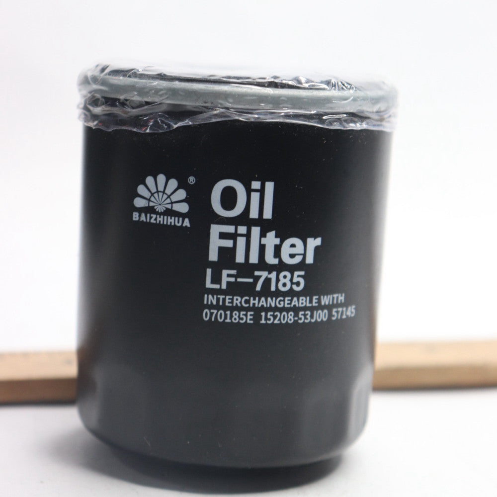 Baizhihua Extended Life Oil Filter Fits Air Cooled & Portable Generator LF-7185