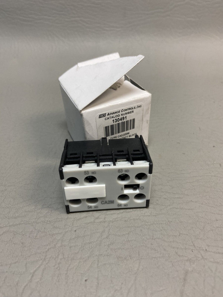 ACI AUXILIARY CONTACT BLOCK 130491 *NEW IN BOX*