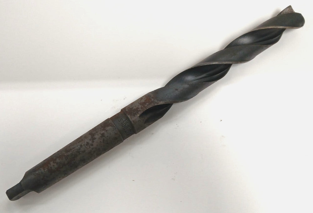 F.B TOOLS 1 IN. SPEEDICUT HIGH SPEED MORSE TAPER SHANK DRILL BIT MT3 OAL 12-7/16