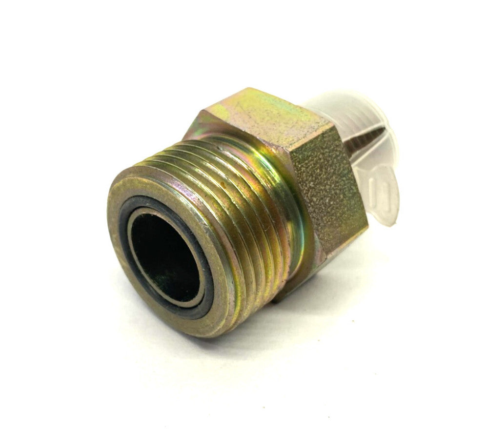 Parker 12-8 FLO-S Seal-Lok ORFS Straight Male Connector 3/4" to 1/2"-14 NPT