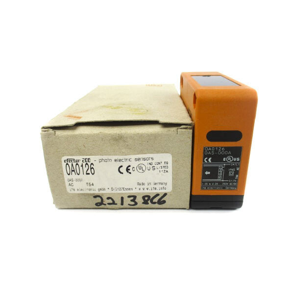 IFM EFECTOR OA0126 OAS-000A 20-250VAC/DC NSMP