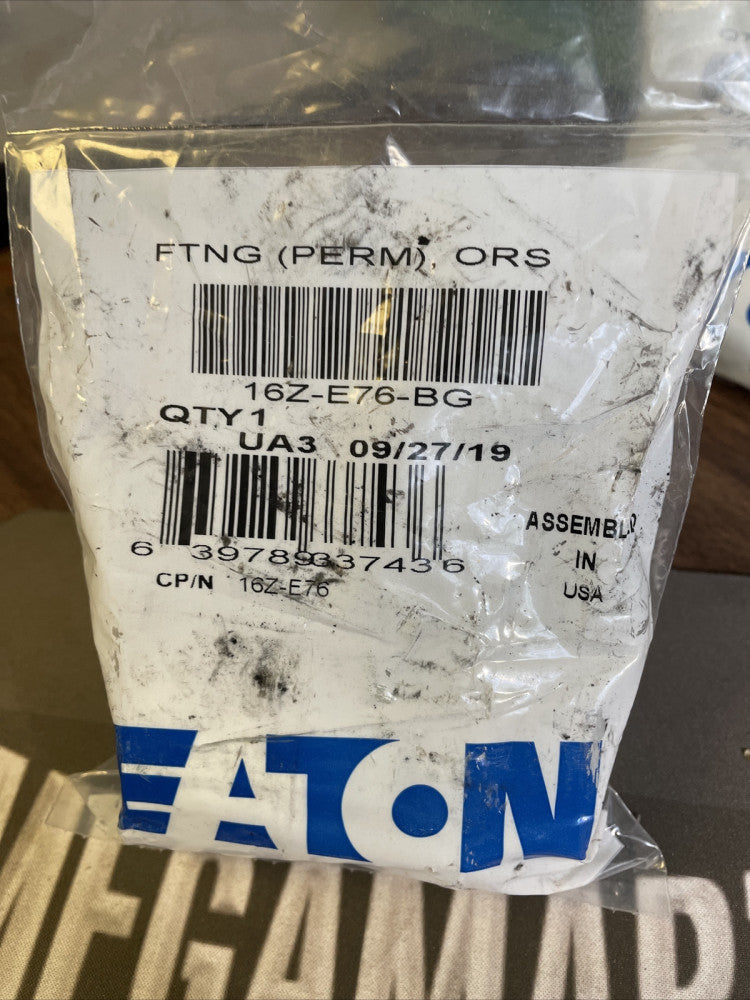 BRAND NEW 16Z-E76-BG - Eaton Weatherhead Z Series Crimp Hose Fitting
