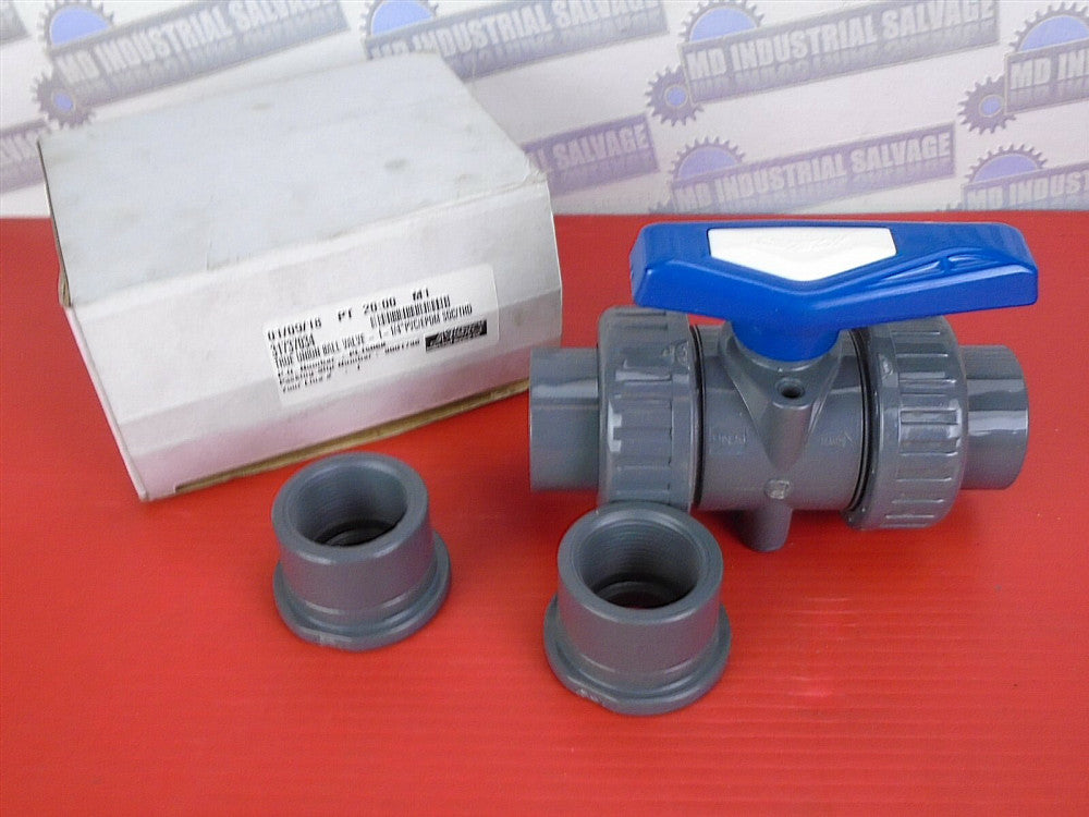 SIMTECH - 31737034 1-1/4" True Union Ball Valve, SOC & THD Connections (NEW)